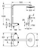 GROHE Душевая стойка Rainshower Smart Control 26250000 GROHE-26250000 - фото 200260