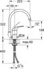 GROHE Смеситель для кухни Euroeco 32752000 GROHE-32752000 - фото 200386