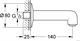 GROHE Излив для ванны BauClassic 140мм. 13258000 GROHE-13258000 - фото 200678