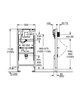GROHE Инсталляция для писсуара Rapid SL 38786001 GROHE-38786001 - фото 200855