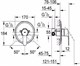 GROHE Смеситель для душа Eurostyle Cosmopolitan 33635002 GROHE-33635002 - фото 200967