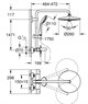 GROHE Душевая система с термостатом для ванны Euphoria 27475001 GROHE-27475001 - фото 201629