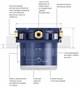 GROHE Универсальная встраиваемая часть Rapido SmartBox для вентилей, смесителей и термостатических смесителей Grohtherm SmartControl 35600000 - фото 202739