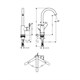 HANSGROHE 72536000 Rebris S смеситель для раковины 210 72536000 - фото 203244