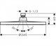 HANSGROHE Верхний душ Hansgrohe Crometta S 240 1jet 26723000 26723000 - фото 203628