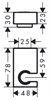 HANSGROHE Держатель для душа Hansgrohe Porter E 28387340 28387340 - фото 203972