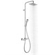 HANSGROHE Душевая система Showerpipe 230 1jet с термостатом Hansgrohe Vernis Shape 26286000 хром - фото 204228
