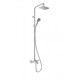 HANSGROHE Душевая система Showerpipe 230 1jet с термостатом для ванны Hansgrohe Vernis Shape 26284000 хром 26284000 - фото 204231