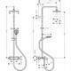 HANSGROHE Душевая система Showerpipe 230 1jet с термостатом для ванны Hansgrohe Vernis Shape 26284000 хром - фото 204232