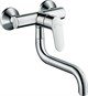 HANSGROHE Смеситель Hansgrohe Focus для кухонной мойки настенный с поворотным изливом 31825000, хром 31825000 - фото 205326