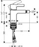 HANSGROHE Смеситель для биде Hansgrohe Metris S 31261000 31261000 - фото 205467