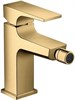 HANSGROHE Смеситель для биде со сливным клапан Push-Open Hansgrohe Metropol 32520990 золото 32520990 - фото 205500