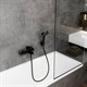 HANSGROHE Смеситель для ванны однорычажный Hansgrohe Vernis Blend ВМ 71440670 черный - фото 205626