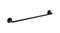 FIXSEN Luksor Полотенцедержатель трубчатый, ширина 62 см, цвет черный сатин - фото 20583