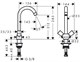 HANSGROHE Смеситель для кухни Hansgrohe Logis 71280000 71280000 - фото 205856