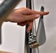 HANSGROHE Смеситель для кухни с выдвижным душем Hansgrohe Metris сталь 14821800 - фото 206000