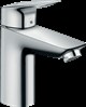 HANSGROHE Смеситель для раковины Hansgrohe Logis 100, однорычажный, CoolStart, со сливным гарнитуром 71102000, хром 71102000 - фото 206083