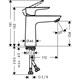 HANSGROHE Смеситель для раковины Hansgrohe Talis E 71712990 золото 71712990 - фото 206357