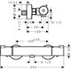 HANSGROHE Термостат для душа Hansgrohe Ecostat 1001 CL 13211000 - фото 206823