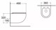 SINTESI Унитаз подвесной безободковый  EVI белый матовый с крышкой-сиденьем дюропласт, микролифт - фото 207408
