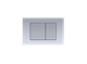 AQUATEK KDI-0000011 (001C) Панель смыва Хром матовая (клавиши квадрат) - фото 207483