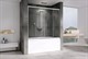 ABBER Шторка на ванну  Schwarzer Diamant AG57160, размер 160 см, двери раздвижные, стекло 6 мм - фото 208128