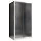 ABBER Душевой уголок  Schwarzer Diamant AG30170MH-S70M, размер 170x70 см, двери раздвижные, стекло 6 мм AG30170MH-S70M - фото 208310