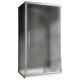 ABBER Душевой уголок  Schwarzer Diamant AG30110MH-S70M-S70M, размер 110x70 см, двери раздвижные, стекло 6 мм AG30110MH-S70M-S70M - фото 208400