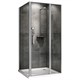 ABBER Душевой уголок  Sonnenstrand AG04100S-S85, размер 100x85 см, двери распашные, стекло 6 мм AG04100S-S85 - фото 209303