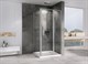 ABBER Душевой уголок  Sonnenstrand AG04100S-S85, размер 100x85 см, двери распашные, стекло 6 мм AG04100S-S85 - фото 209304