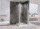 ABBER Душевой уголок  Sonnenstrand AG04090M-S100M, размер 90x100 см, двери распашные, стекло 6 мм AG04090M-S100M - фото 209556