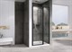 ABBER Душевая дверь  Sonnenstrand AG04100BS, ширина 100 см, двери распашные, стекло 6 мм - фото 209875