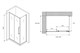 ABBER Душевой уголок  Schwarzer Diamant AG30160H-S90, размер 160x90 см, двери раздвижные, стекло 6 мм AG30160H-S90 - фото 210332