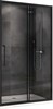 ABBER Душевая дверь  Schwarzer Diamant AG30100BH, ширина 100 см, двери раздвижные, стекло 6 мм - фото 211054