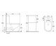 ABBER Унитаз  Bequem Унитаз напольный безободковый с бачком и сиденьем микролифт, белый - фото 212384