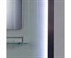 DETO Душевая кабина D08S LED, размер 80x80 см, профиль глянцевый хром, стекло матовое D08SLED - фото 214429