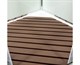 DETO Душевая кабина D08S LED, размер 80x80 см, профиль глянцевый хром, стекло матовое D08SLED - фото 214438