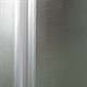 DETO Душевая кабина D09, размер 90x90 см, профиль глянцевый хром, стекло матовое D09 - фото 214558