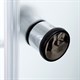 DETO Душевая кабина D90S LED, размер 90x90 см, профиль глянцевый хром, стекло матовое D90SLED - фото 214864