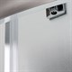DETO Душевая кабина D90S LED, размер 90x90 см, профиль глянцевый хром, стекло матовое D90SLED - фото 214865