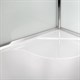 DETO Душевая кабина D90S LED, размер 90x90 см, профиль глянцевый хром, стекло матовое D90SLED - фото 214870