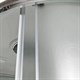 DETO Душевая кабина D271S, размер 100x100 см, профиль глянцевый хром, стекло матовое - фото 215068