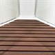 DETO Душевая кабина EM1580 LED, размер 80x80 см, профиль глянцевый хром, стекло с узором EM1580LED - фото 216430