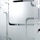 DETO Душевая кабина EM4590 стандартная, размер 90x90 см, профиль глянцевый хром, стекло с узором EM4590 - фото 218209