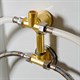 DETO Душевая кабина EM4590N без крыши, размер 90x90 см, профиль глянцевый хром, стекло с узором EM4590N - фото 218452
