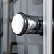 DETO Душевая кабина BM1590N LED BLACK, размер 90x90 см, профиль глянцевый хром, стекло тонированное - фото 220914