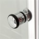 DETO Душевая кабина V8015, размер 80x80 см, профиль глянцевый хром, стекло прозрачное V8015 - фото 221550