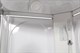 DETO Душевая кабина L601 LED с гидромассажем, размер 100x100 см, профиль матовый хром, стекло прозрачное - фото 222928