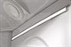 DETO Душевая кабина L602R LED, размер 120x80 см, профиль матовый хром, стекло прозрачное L602RLED - фото 223151