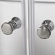 DETO Душевая кабина L602R LED, размер 120x80 см, профиль матовый хром, стекло прозрачное L602RLED - фото 223154